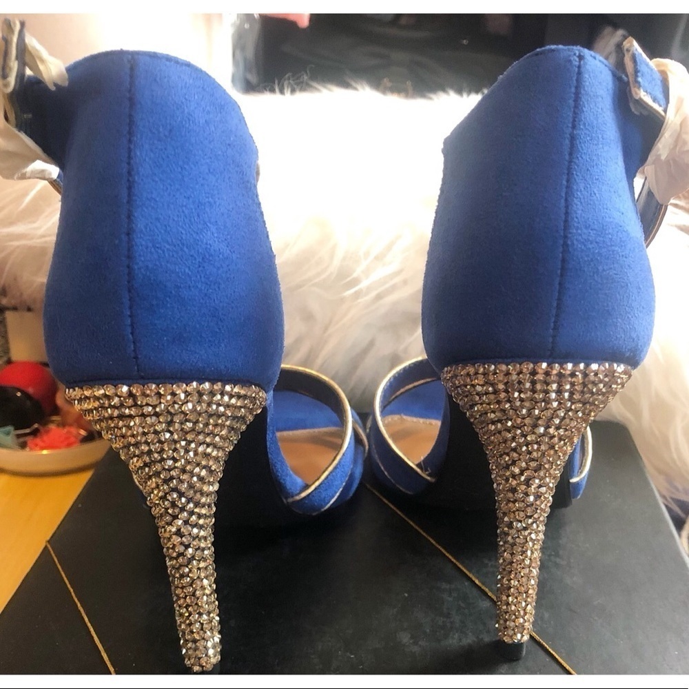 NEW Swarovski Crystal Rhinestones Sandals - Picture 6 of 11